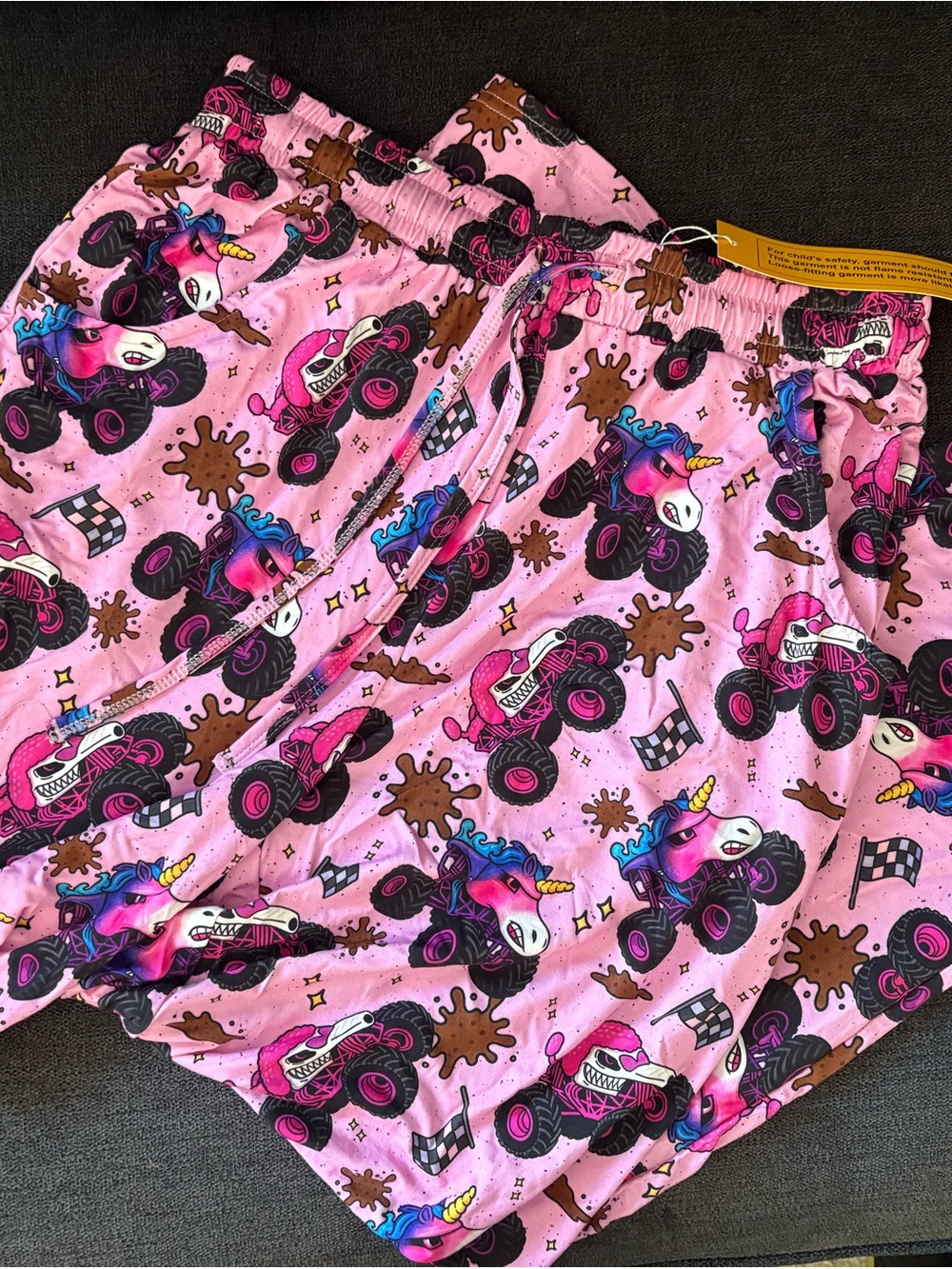 Women’s Monster Truck Pajama Pants Bamboo